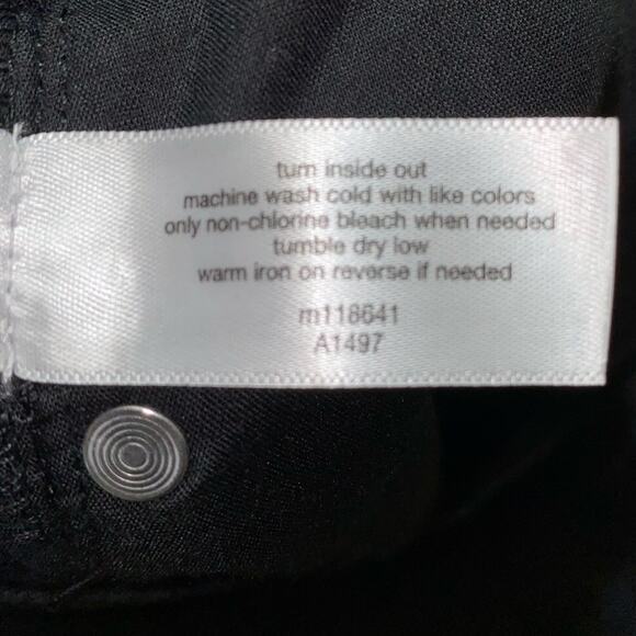 Lane Bryant Signature Fit Sateen Skinny Mid Rise Black Jeans Plus Size 28 NWT - Picture 14 of 16